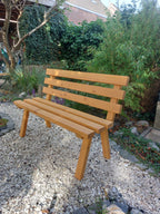 RDV meubels  | Douglas houten bankje - Handgemaakt